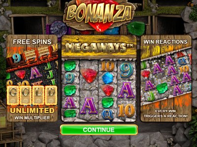 Игровой автомат Bonanza Megaways студии Big Time Gaming