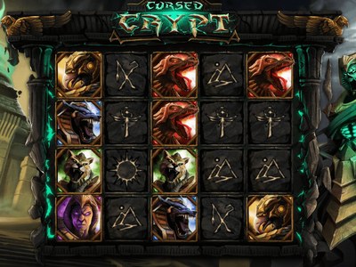 Игровой автомат Cursed Crypt студии Hacksaw Gaming